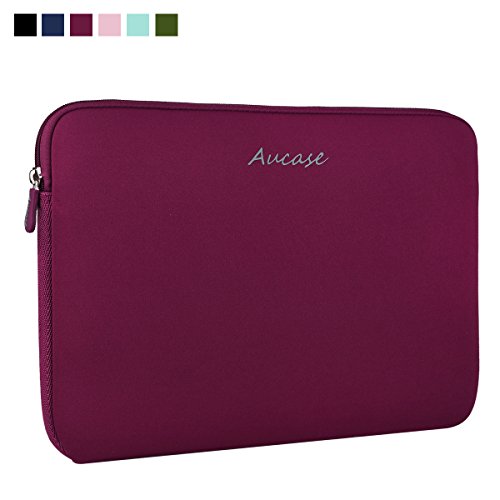 Aucase 15 6 Zoll Laptop H  lle  Laptoptasche  Notebooktasche  Ultrad  nne  St  rkste Neopren Wasserfeste Schutzh  lle f  r Laptops   Ultrabooks in Vie