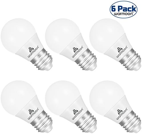Warmoon LED Light Bulbs 3W DSW 3-in-1 Daylight White/Warm White/Soft White 25W Equivalent E27 Energy Saving Non-Dimmable Light Bulbs for Home - 6 Pack