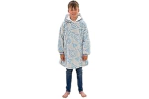 HUGZEE SNUG AS A HUG BY REST EASY SLEEP BETTER Hugzee Oversized Wearable Hooded Fleece |