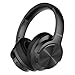 Price comparison product image Mixcder E9 Wireless Active Noise Cancelling Headphones (Dual 40mm Drivers, Bluetooth CSR, Comfortable Protein Earpads, 30 Hours Battery Life), Black