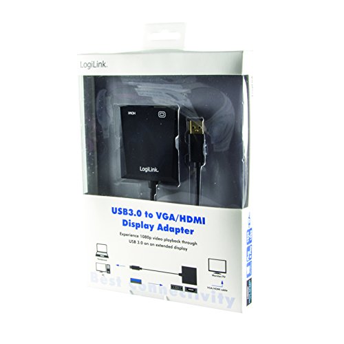 LogiLink Adapter USB 3.0 auf VGA/HDMI - 3