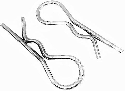 4mm x 75mm R Clip BZP ( hair pin ) Free UK Std Delivery.Choice of pack Qty (8)