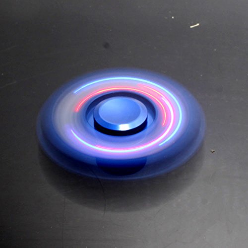 Mmrm LED Fidget Spinner Toy - Stress Reducer, Stress Relief, Autism - Spin Time 1-3 Minutes (Blue) Mmrm LED Fidget Spinner Toy - Stress Reducer, Stress Relief, Autism - Spin Time 1-3 Minutes (Blue)