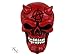 Price comparison product image Weird Or Wonderful RED DEVIL Universal Fitting Gear Shift Knob 8cm by Nemesis Now - Gothic Car Van Truck Chrome Auto Stick Horror Satan Anarchy Gift