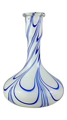 BAYLI – XXL Shisha Set, Orientalische Wasserpfeife mit 4 Schläuchen, inklusive Zange, Tonkopf Shisha Höhe ca. 79cm Nargile Hookah mit Tonkopf und Zange + Kaminaufsatz + Mundstück F4196 - 4