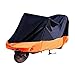 GOGO 180T Motorcycle Cover, Scooter Covers, Motorcycle Accessories, M-XXXL - Black/Silver,L