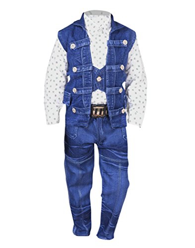 Devil Boys Denim Jeans and Jacket Clothing Set RS.599 (63.00% Off) - Amazon Devil Boys Denim Jeans and Jacket Clothing Set RS.599 (63.00% Off) - Amazon