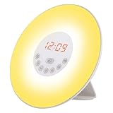 LloydsPharmacy SAD Lamp - Helps Combat Seasonal Affective Disorder | Wake Up Light with Radio