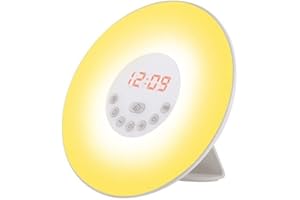 LLOYDS PHARMACY LloydsPharmacy SAD Lamp - Helps Combat Seasonal Affective Disorder | Wake Up Light with Radio
