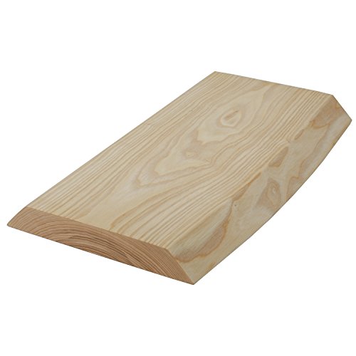 Schwarzwald Massivholz Schneidebrett JAMIE XL 50 cm, Esche mit natürlicher Baumkante