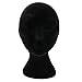 Bluelans® Black Female Styrofoam Foam Mannequin Manikin Head Model Wig hair Glasses Hat Display Stand