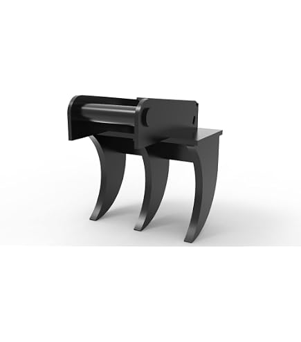 Roderechen MS01 Von STAHL Industrie – Wurzelrechen Für Minibagger, 60 Cm Breit, Made In Germany