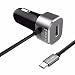 Produktbild mark8shop blitzwolfã 58 ® 5 V 5.4 A USB Typ C bw-c3 KFZ Ladekabel 27 W für Nokia N1 Tablet, Google Chromebook Pixel, Google Nexus 6P, LG Nexus 5 x, oder Apple MacBook 30,5 cm und mehr