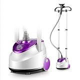 -Conformación exquisita, eliminación rápida de arrugas; alta potencia 1800W, olla de calentamiento de aleación de aluminio, vaporización rápida;