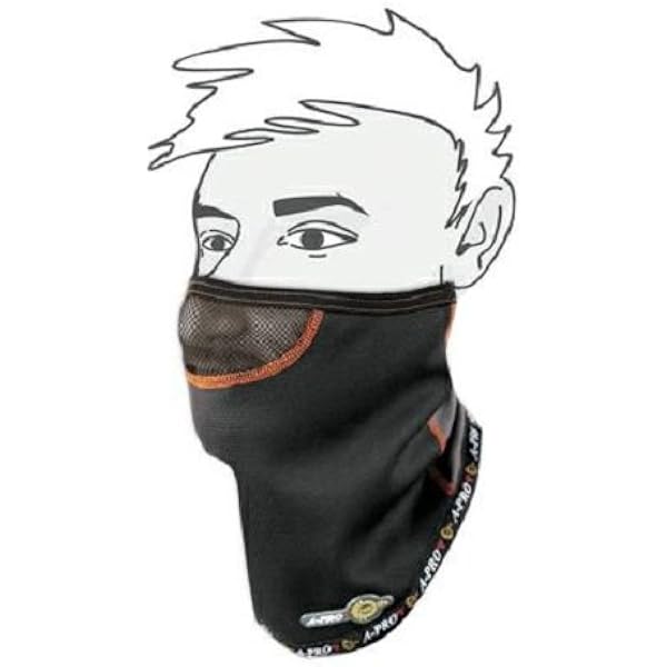 Scaldacollo Termico Per Moto E Bici - Nero, Taglia Unica - Foto 7