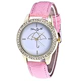 Hunpta@ Uhren, Armbanduhr Watch Zhou Lianfa Einfache Art und Weise kreative Quarz Uhr Diamant Frauenuhr