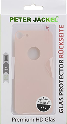 Preisvergleich Produktbild 16751 Glas Rück Delux iPh 8 r