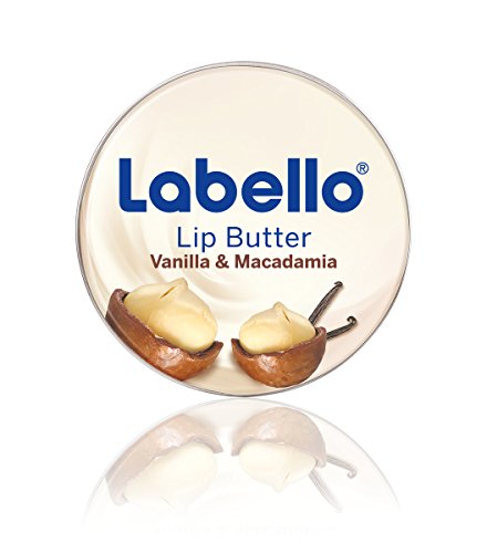 Preisvergleich Produktbild Labello Lip Butter Vanilla & Macadamia / zart schmelzende Lippenbutter im 6er-Pack (6 x 16,7 g) / Lippencreme mit Vanille-Aroma zur intensiven Lippenpflege / Lippenbalsam mit Sheabutter und Mandelöl