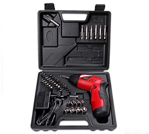 Preisvergleich Produktbild HYCy ® 46 stücke Elektroschrauber Kits Schnurlose Design Akku Schraubendreher Schraubendreher Bohrer Elektrowerkzeuge