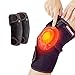 Produktbild Elektrische Heizung Beinkissen Wraps Sport Externe Abnutzung Therapeutische Heiße Kompressionskissen Kniegelenk Schmerzlinderung 8 Stunden 3 Temprature-Einstellungen für Outdoor-Sport Reiten,B