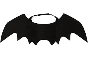 JTKREW Ailes de Chauve-Souris pour Chien Chat Déguisement de Noël Costume d'halloween pour Animaux