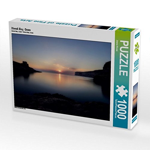 Preisvergleich Produktbild Xlendi Bay, Gozo 1000 Teile Puzzle quer (CALVENDO Orte)