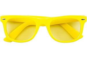 Boland - Brille Dance, Partybrille, Hippie, Flower Power, farbige Gläser, Kostüm, Karneval, Mottoparty