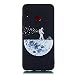 Produktbild Everainy Huawei Honor 8X Hülle Silikon Bumper Gummi Kreativ Neu Cover Hüllen Kompatibel für Huawei Honor 8X Handyhülle Stoßfest TPU Stoßstange Schwarz Schutzhülle (Kosmischer Raum)