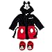 Produktbild Disney Baby Set Bademantel + Schuhe Jungen schwarz rot | Motiv: Mickey Mouse | Geschenkset für Neugeborene & Kleinkinder | Größe: schwarz-rot 12-18 Monate (86)