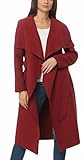 dufflecoat rot damen STYLE: Der modische Mantel ist im angesagten und immer im Trend liegenden Basic Design. Diesen schicken Trenchcoat kannst du an herbstlichen, als auch an kälteren Tagen tragen.