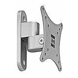 Voll beweglich - Neigungswinkel horizontal + vertikal 20°. VESA Lochabstände: 50 x 50 / 75 x 75 / 100 x 100 (mm) (einfach auf der Rückseite ihres Gerätes die Lochabstände messen)