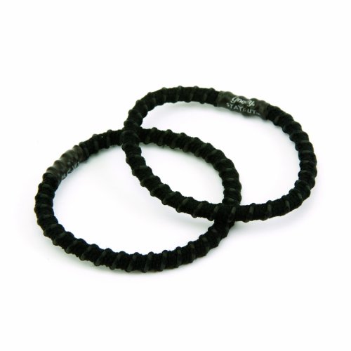 Goody StayPut Elastics, Black 10 ea