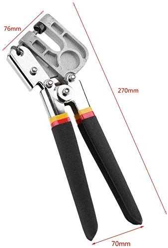 KingSaid Pince à sertir pour Rail à placoplâtre 270 mm