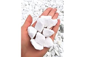 GENERIC Decorative MARBLE EXTRA SNOW WHITE Stones/Chippings *** HOME & GARDEN *** AQUARIUM THASSOS SHINY (10)