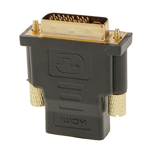 MagiDeal Dvi-i-Dual-Link (24 + 5-polig) Stecker auf Buchse Standard-Adapter für HDTV HDMI - 5