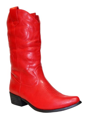 Preisvergleich Produktbild Surdelle, Damen Stiefel & Stiefeletten Rot rot 36