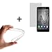 Produktbild WoowCase | Flexible Gel Schutzhülle für [ Wiko Robby ] [ +1 Schutzglas ] Hartglas, Hülle Case TPU Silikon