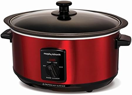 Morphy Richards 48702 Accents Sear and Stew Slow Cooker - Red