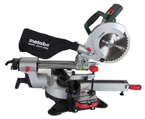 Metabo KGS 216 M (619260000) -  Ingletadora telescópica 1.5 Kw, Ø 216 mm, 1500 W disco 216 mm