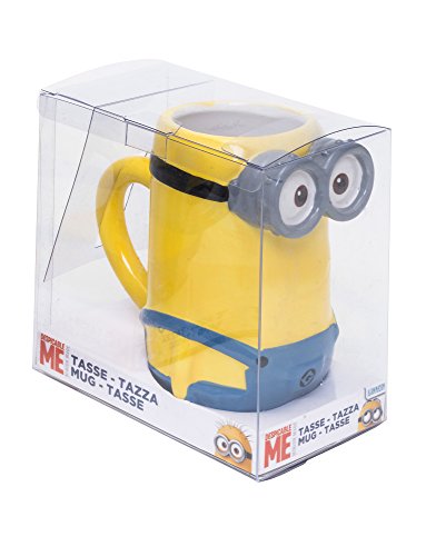 Despicable Me – Minions 90925 – Kevin 3D Tasse in Keramik in Geschenkverpackung, 8.7 x 13.4 x 14.5 cm - 2