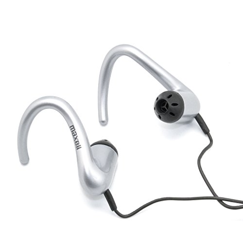 Preisvergleich Produktbild Maxell Kopfhörer Ohrbügel Silber 3.5mm Klinke Kabellänge 120cm
