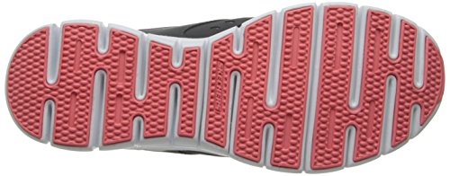Skechers Damen Synergy-Front Row Sneaker, Grau (Ccbk), 40 - 3