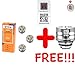 Produktbild [100% Orignal] - [3 + 1 GRATIS] 4er Pack Verdampferköpfe VAPORESSO QF Strip 0.15 ohm + 1 DansLesVapes Harz-Aufkleber
