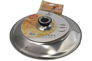 Lifestyle Couvercle pour retourner les tortillas en acier inoxydable 30 cm