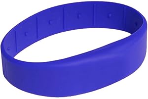 Gelikom 3 Stück RFID Armband SILA09 MIFARE® Classic 1K (Blau, 62)