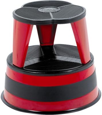 CramerKIK Step 1001 Red Steel Stool
