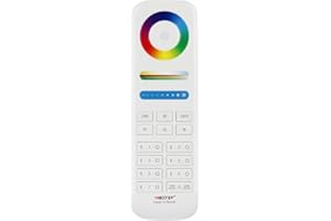 LECLUBLED Télécommande 7 Zones RGB RGBW RGBCCT Zigbee 3.0 FUT089Z