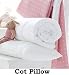 Homefurnishing Baby Cot Bed Anti-Allergy Poly-cotton Duvet/Quilt Or Pillow, Toddler, Junior, Nursery, 4.5 Tog, 7.5 Tog, 9.0 Tog (Cot Pillow Only)