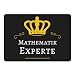 Produktbild Mousepad Mathematik Experte schwarz