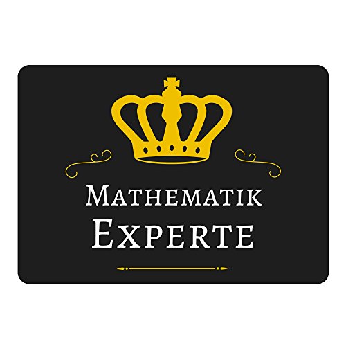 Preisvergleich Produktbild Mousepad Mathematik Experte schwarz
